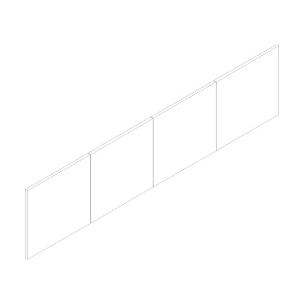 Groupe Lacasse Door, f/ Hutch with Open Back, 72inWx16inDx5/8inH, Sahara LASCANEA72P4R - main